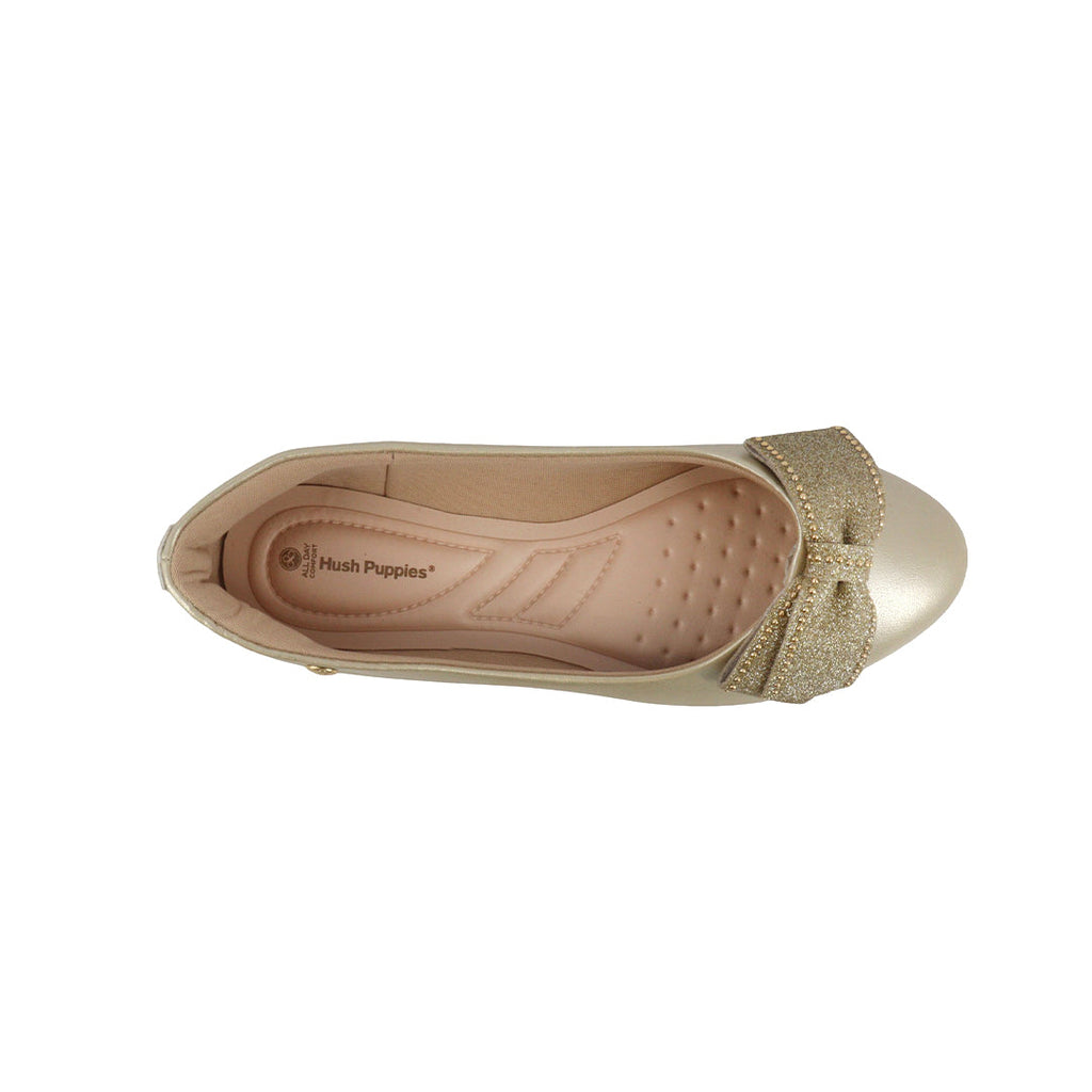 Ballerinas Giggi para niña color dorado