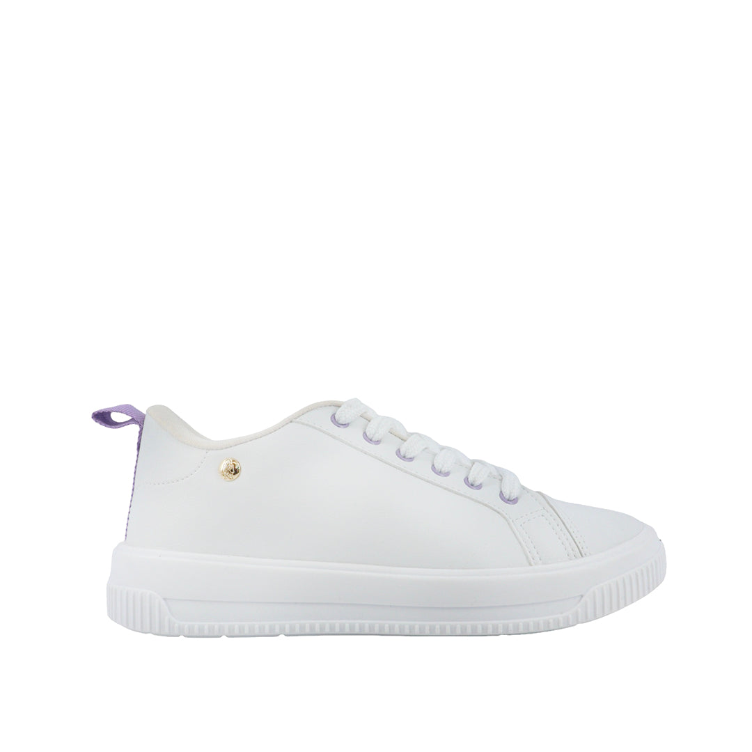 Tennis Jemma para niña color blanco