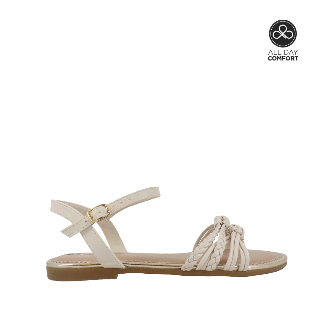 Sandalias Halsey para niña color blanco
