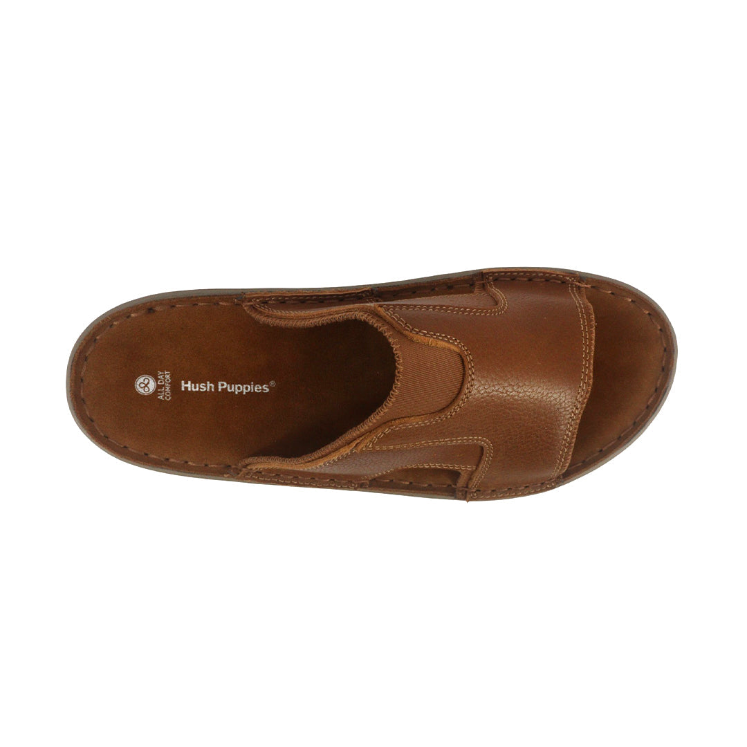 Sandalias slip on Kendrick para hombre color café