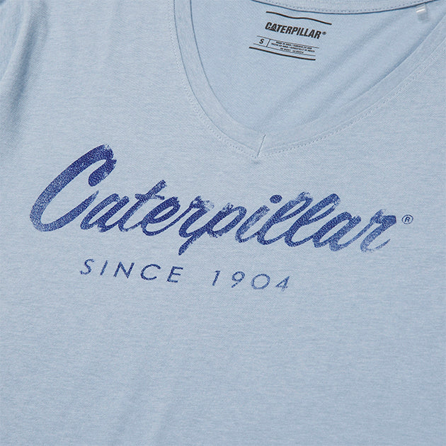 Camiseta Caterpillar Script para mujer