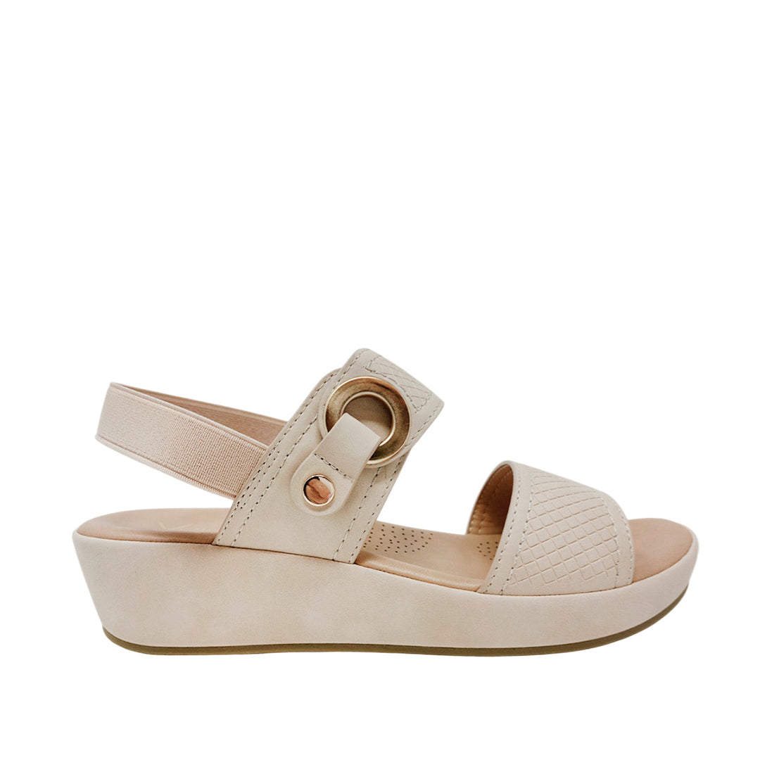 Sandalias Rome para mujer color nude