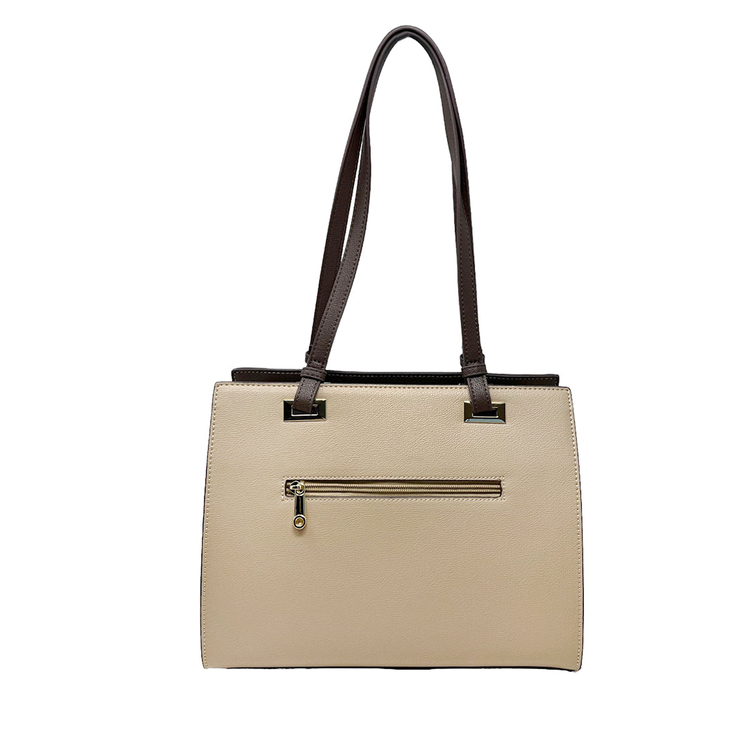 Cartera Opal color tan
