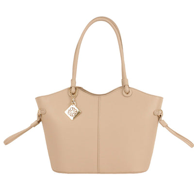 Cartera Quintina color nude