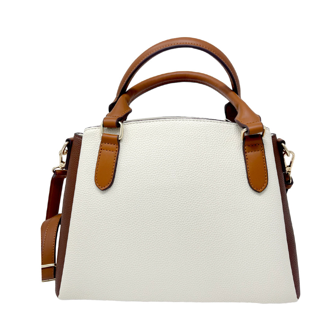 Cartera Molly color blanco hueso