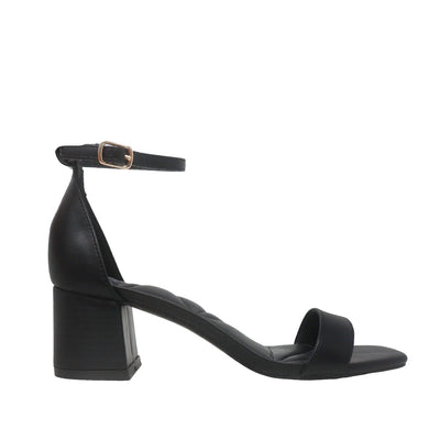 Sandalias de tacón Rocio para mujer color negro