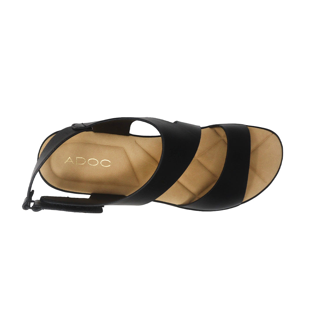 Sandalias de cuña Marga para mujer color negro