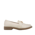 Mocasines Nicolette para mujer color blanco