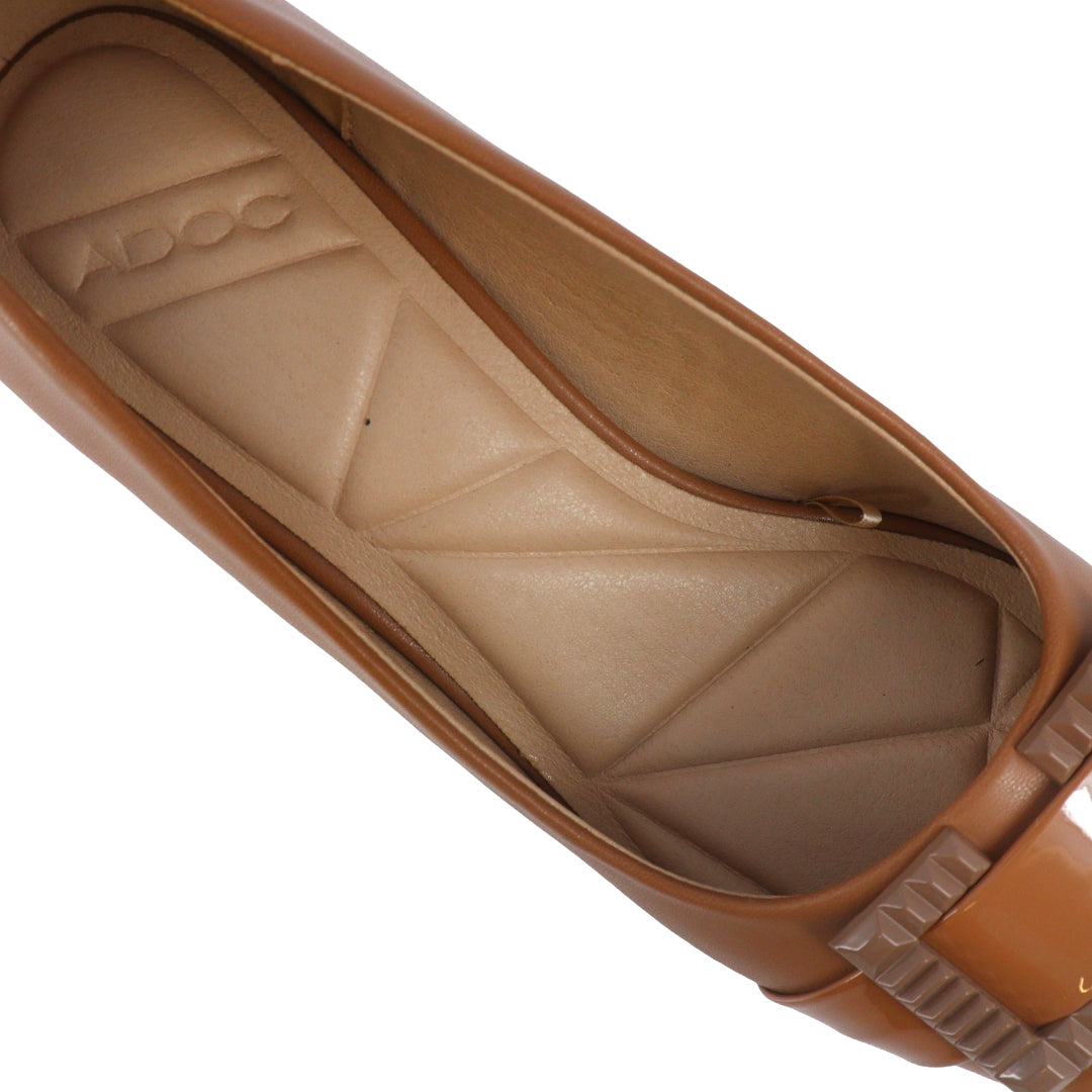 Tacones Olsen para mujer color nude