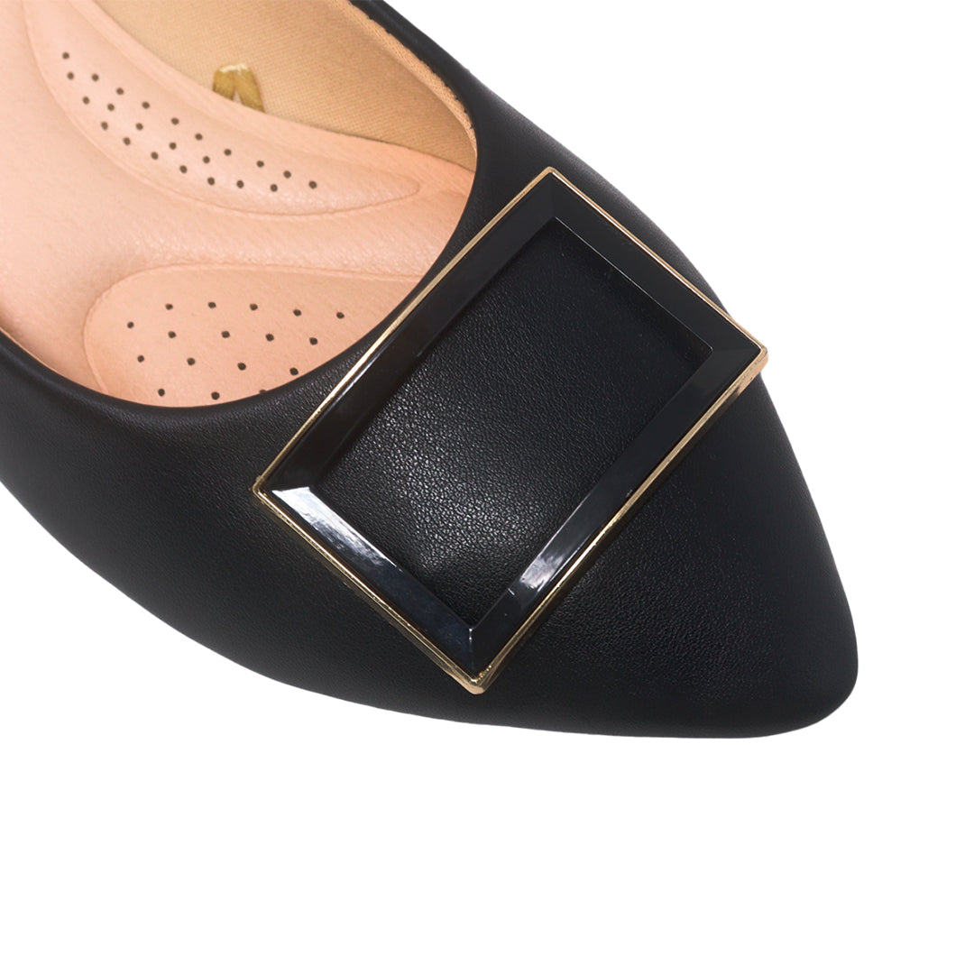 Balerinas Annie para mujer color negro