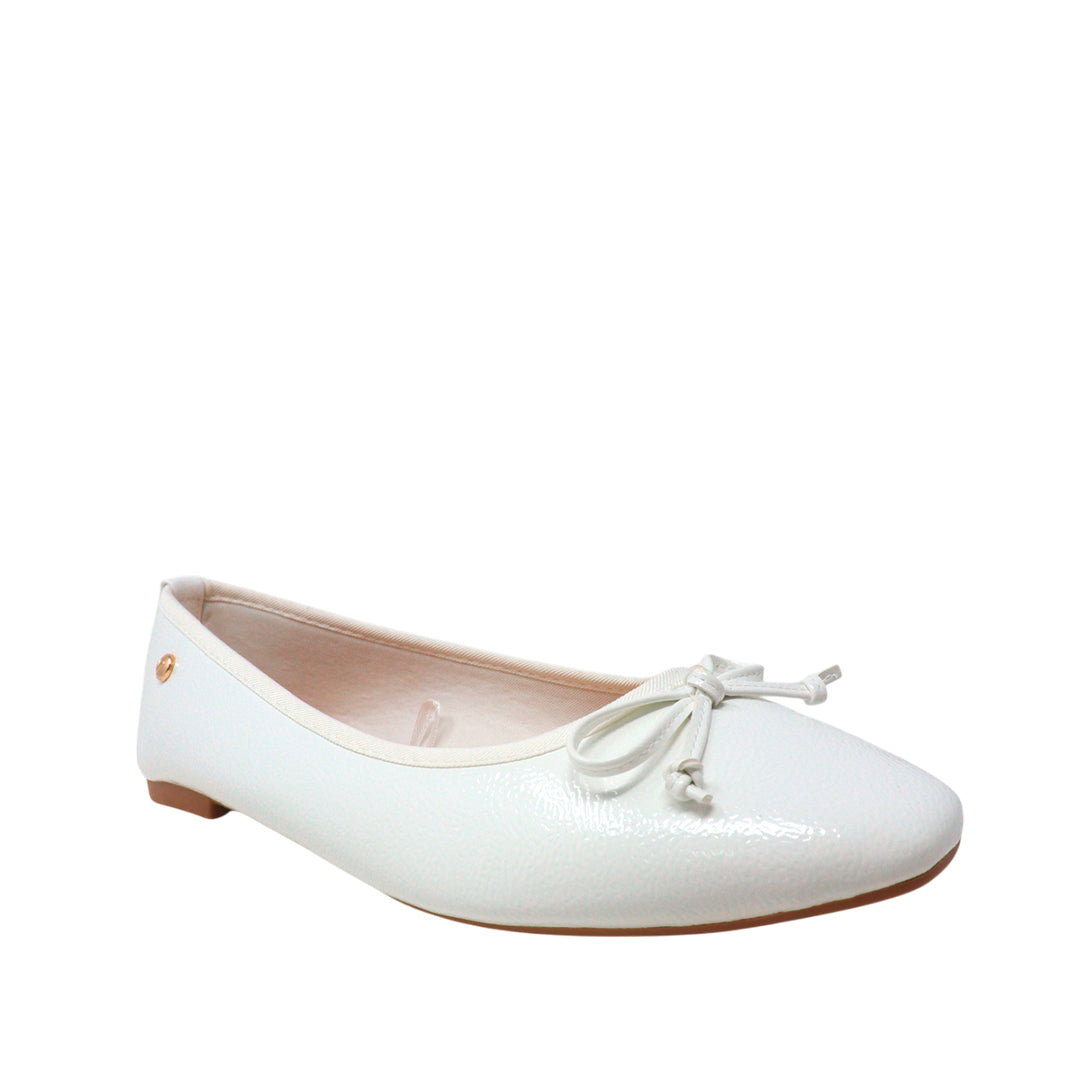 Balerinas Luly para mujer color blanco