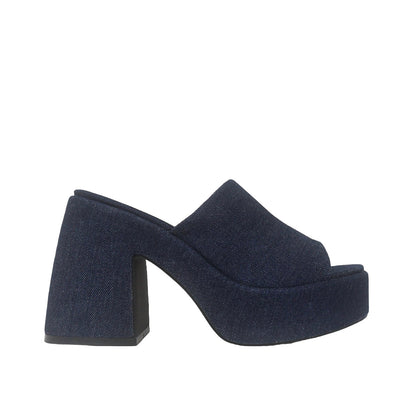 Sandalias de tacón Rhode  color azul