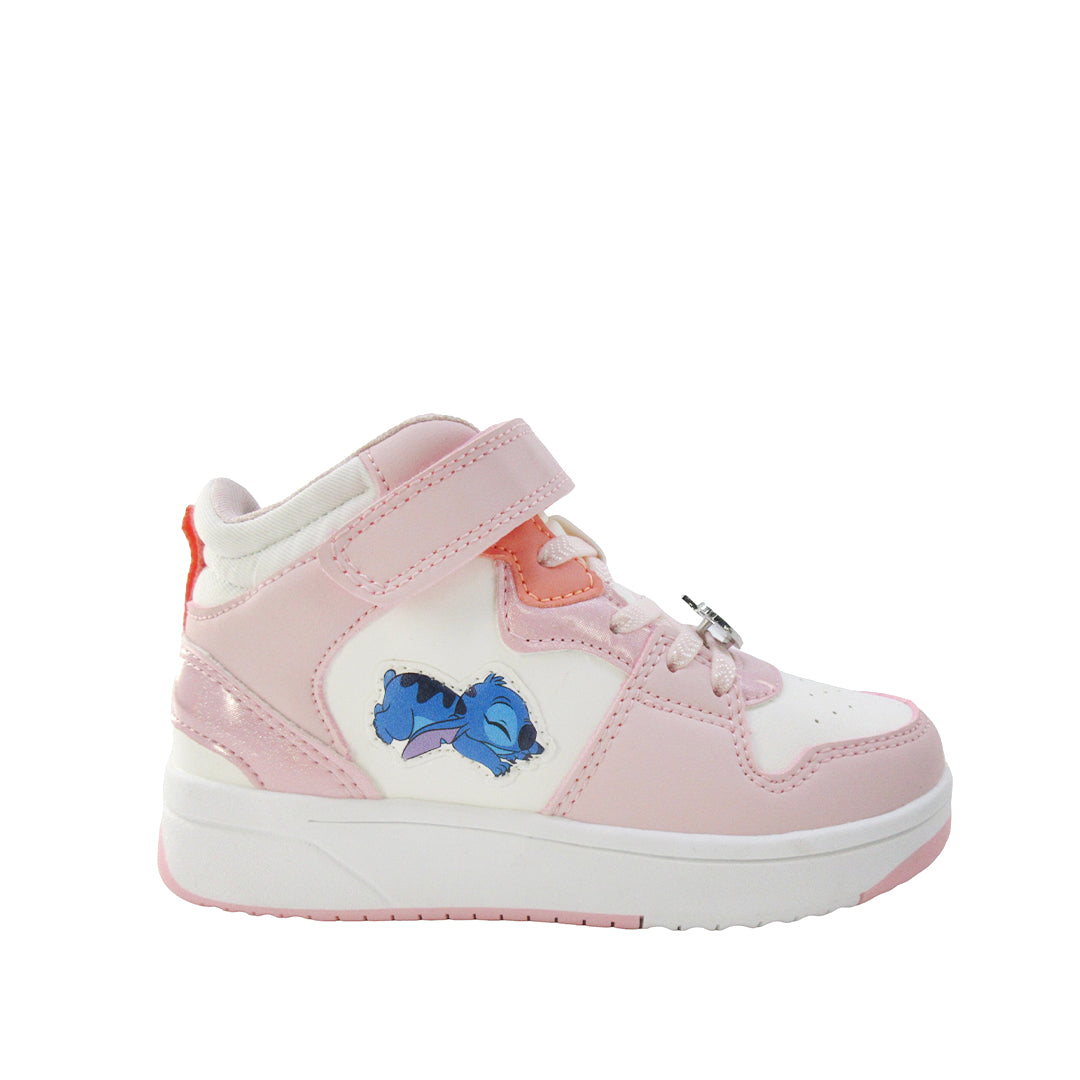 Botines Stitch color rosado