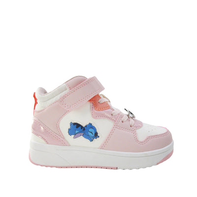Botines Stitch color rosado