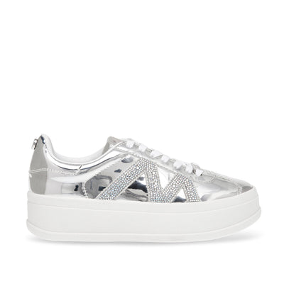 Sneakers Opponent -R color plateado