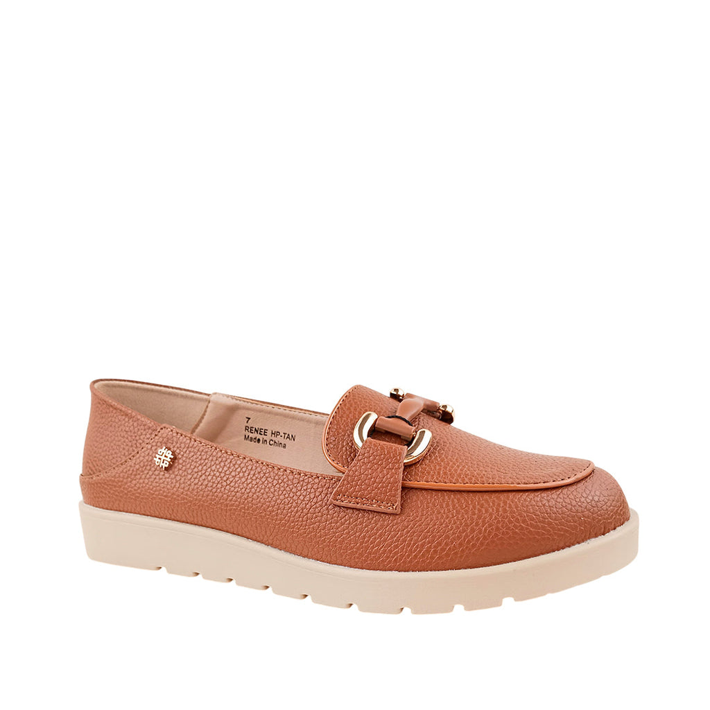 Mocasines Renee para mujer color tan