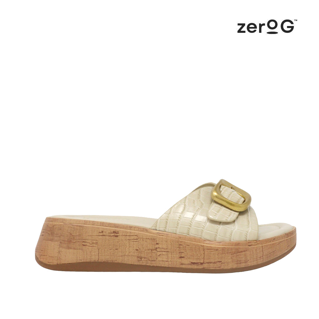 Sandalias Raiven para mujer color blanco