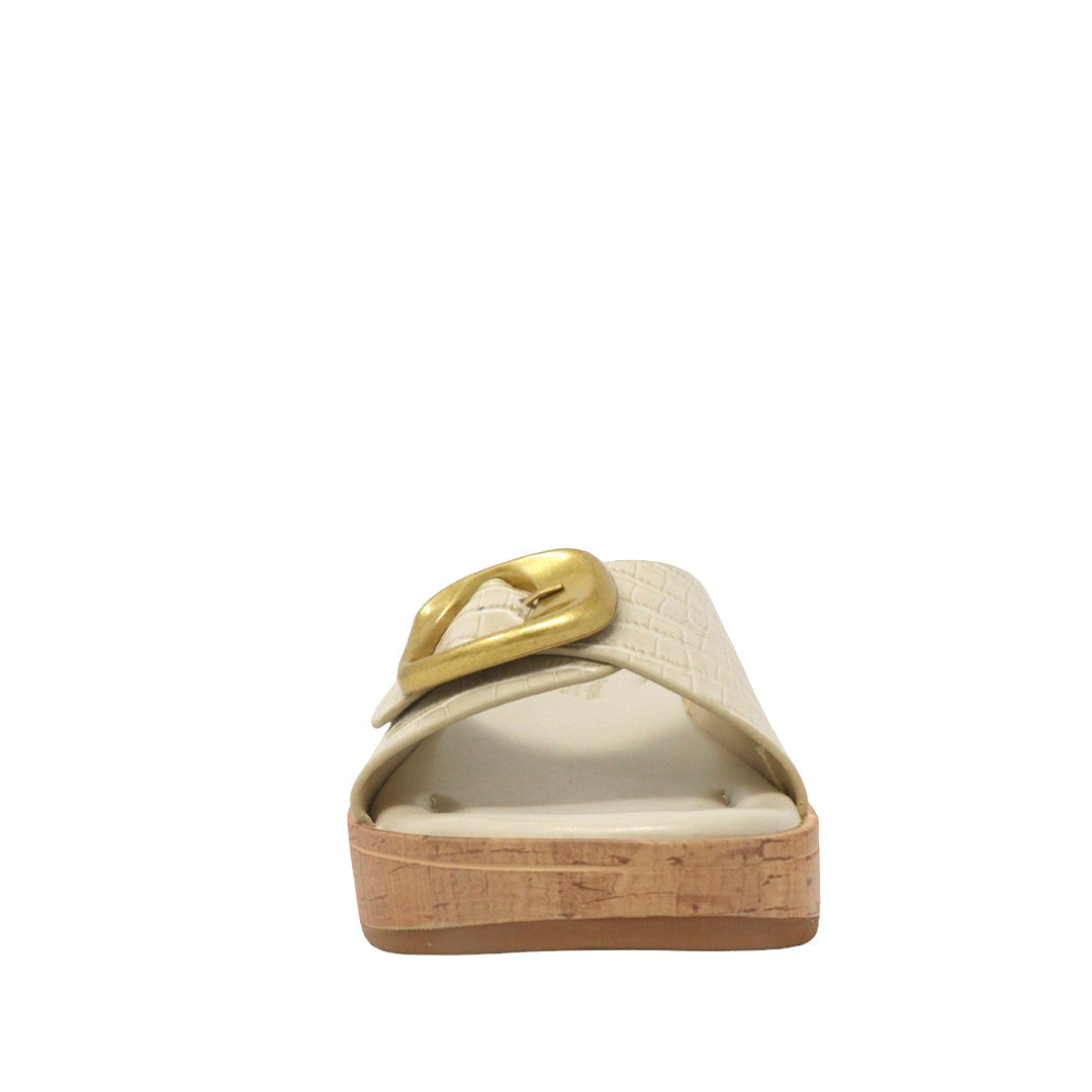 Sandalias Raiven para mujer color blanco