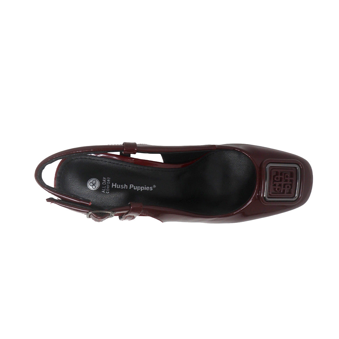 Tacones Theresa burgundy para mujer