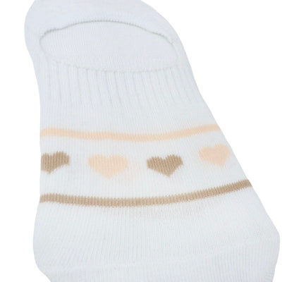 Punteras invisibles Invcorazon color cafe unisex