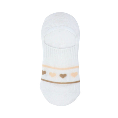 Punteras invisibles Invcorazon color cafe unisex