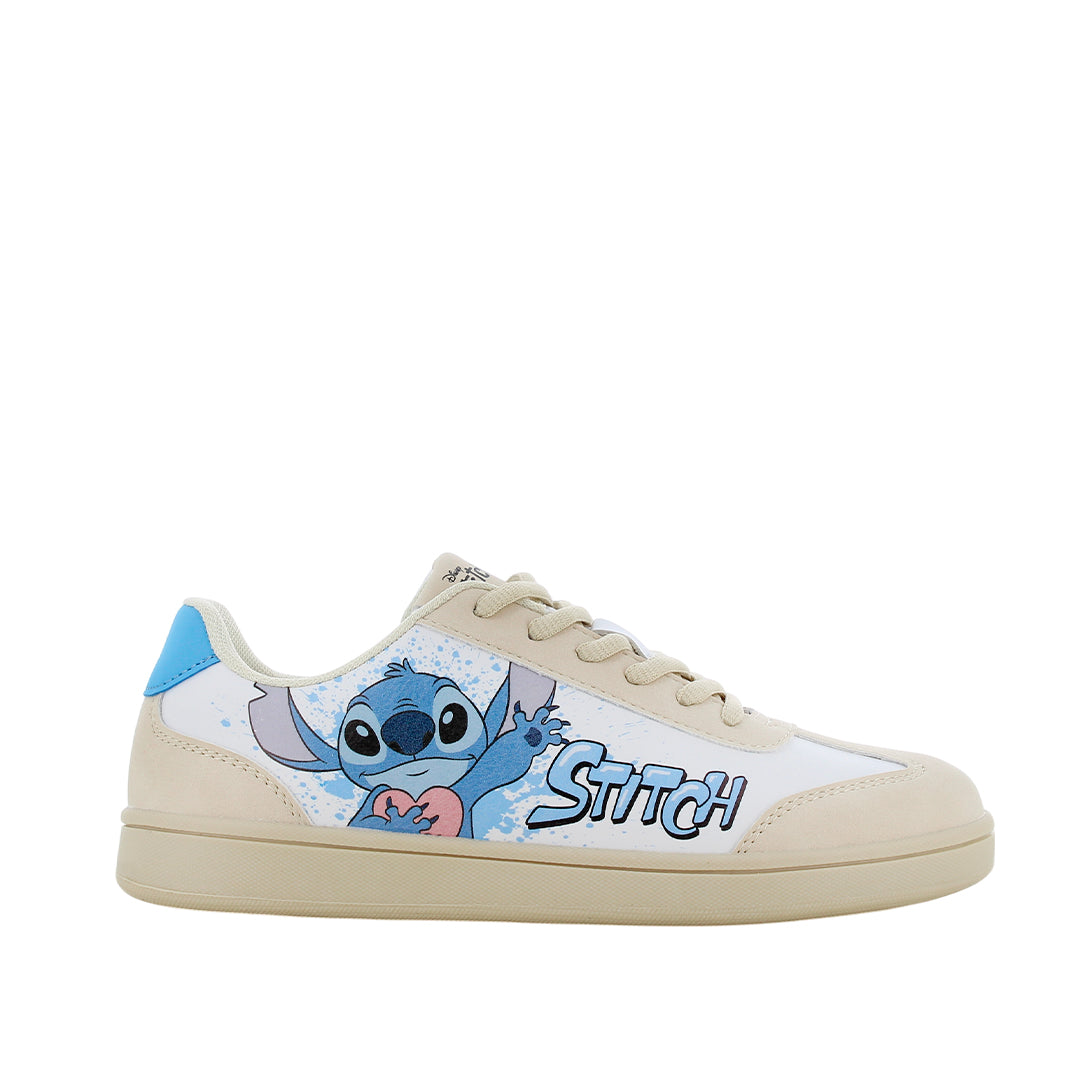 Sneakers Stitch color blanco hueso