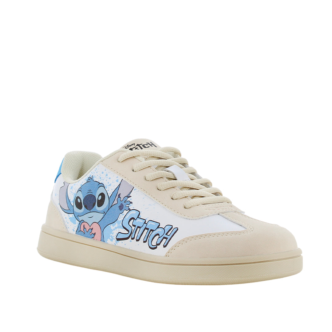 Sneakers Stitch color blanco hueso