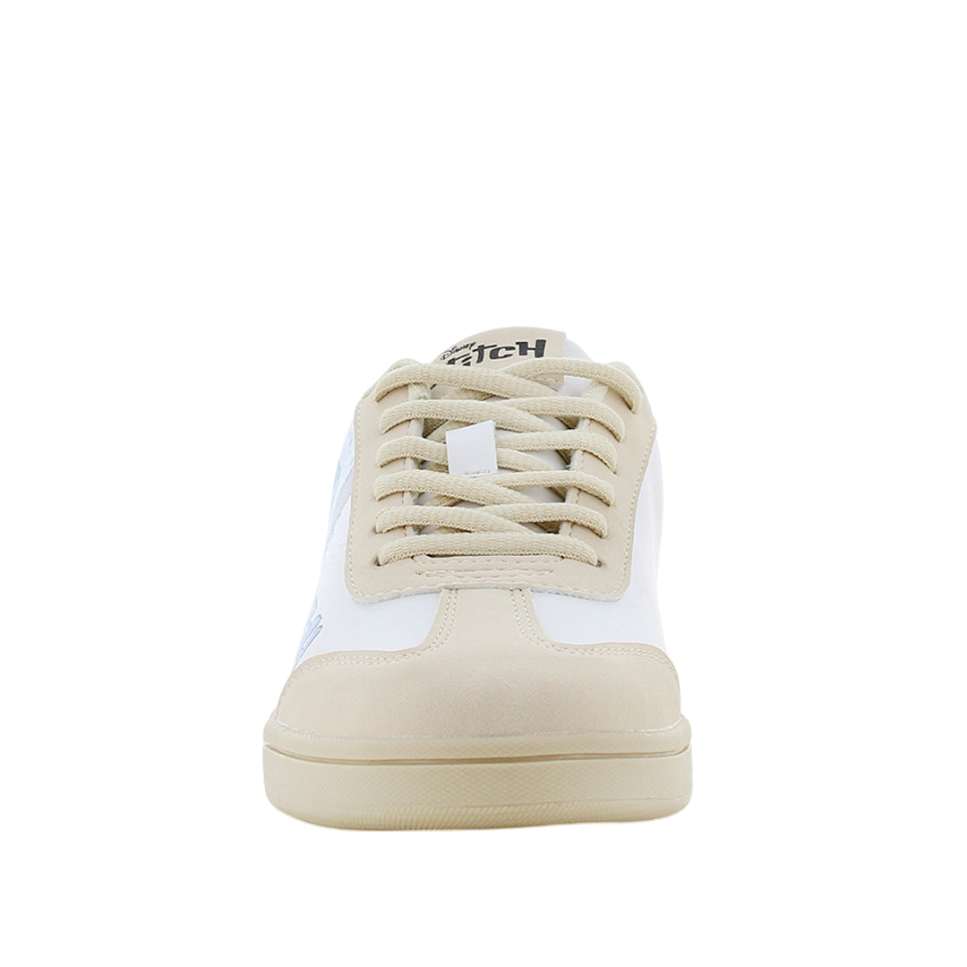 Sneakers Stitch color blanco hueso