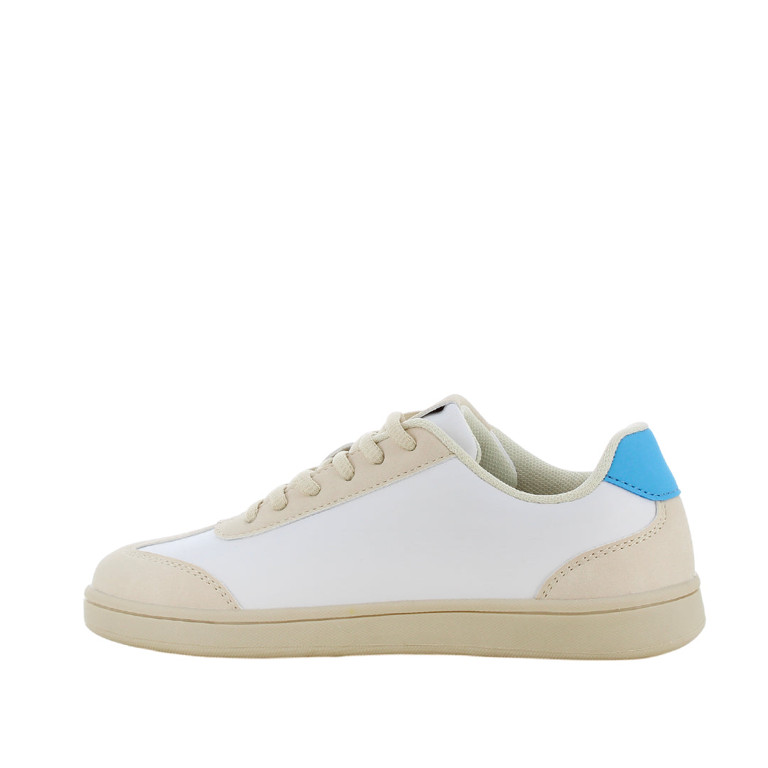Sneakers Stitch color blanco hueso