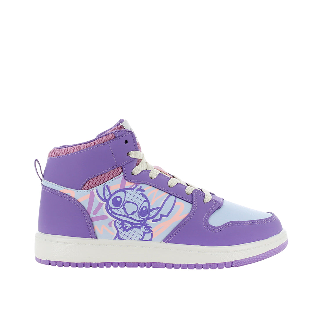 Sneakers Stitch color morado