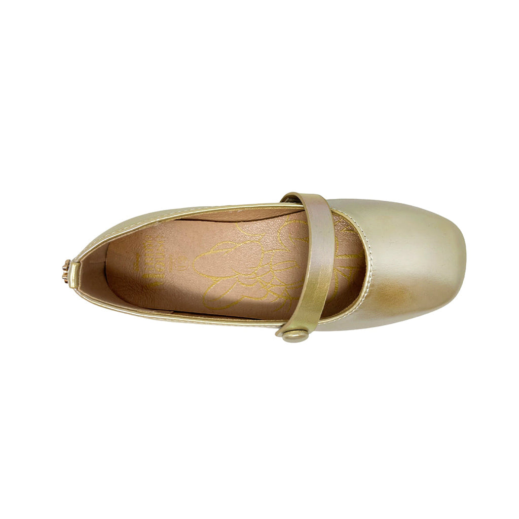 Ballerinas Minnie color dorado