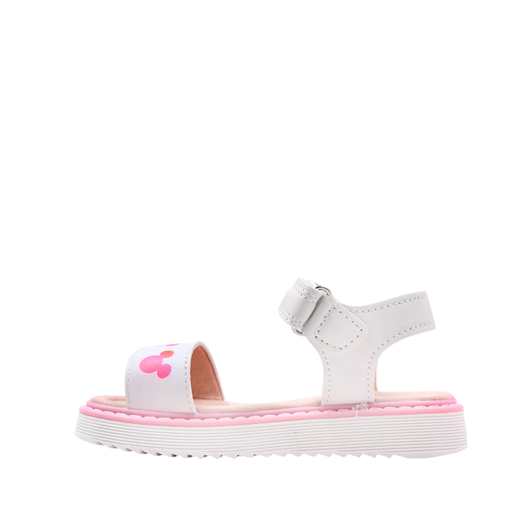 Sandalias Mickey color blanco