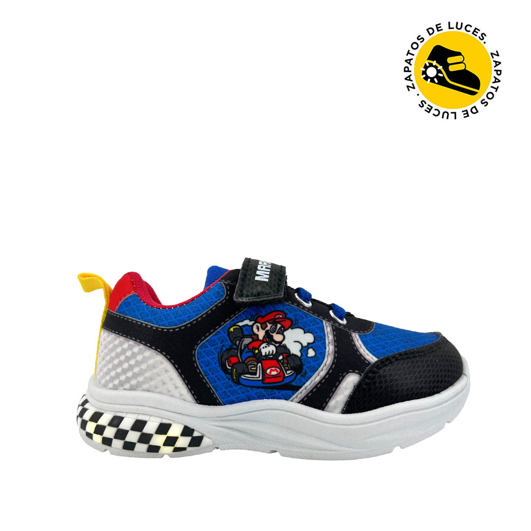 Tennis Mario color azul