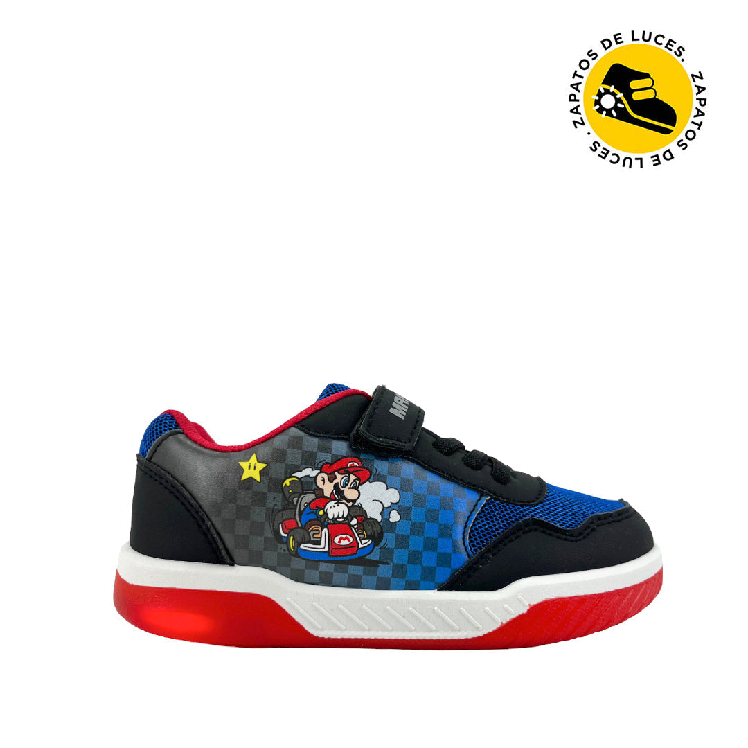 Sneakers Mario color azul