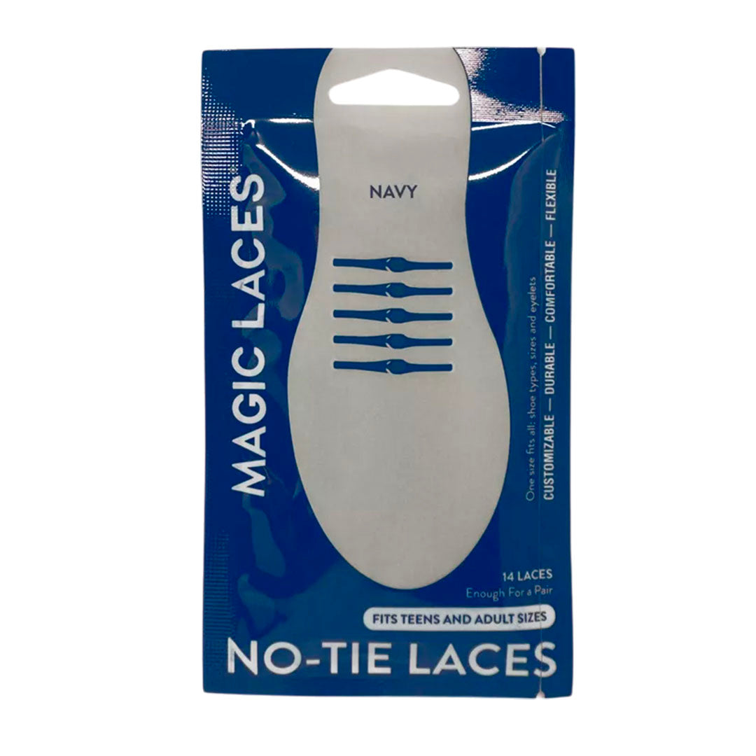 Cintas No Tie Elastic Laces Adults color navy