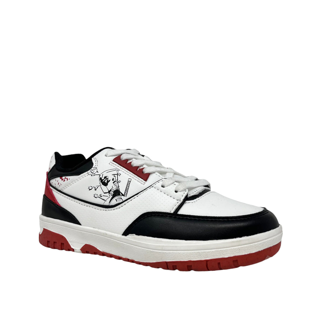 Sneakers Deadpool color blanco