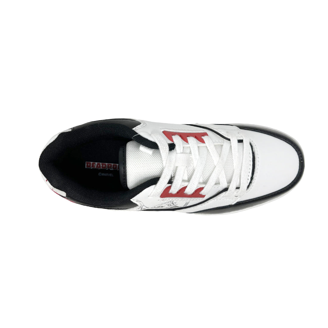 Sneakers Deadpool color blanco