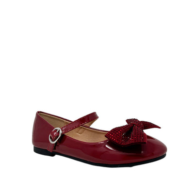 Ballerinas Valentina color burgundy