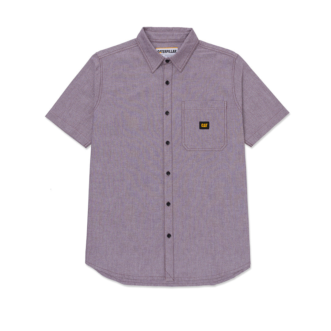 Camisa Oxford Relaxed para hombre color morado