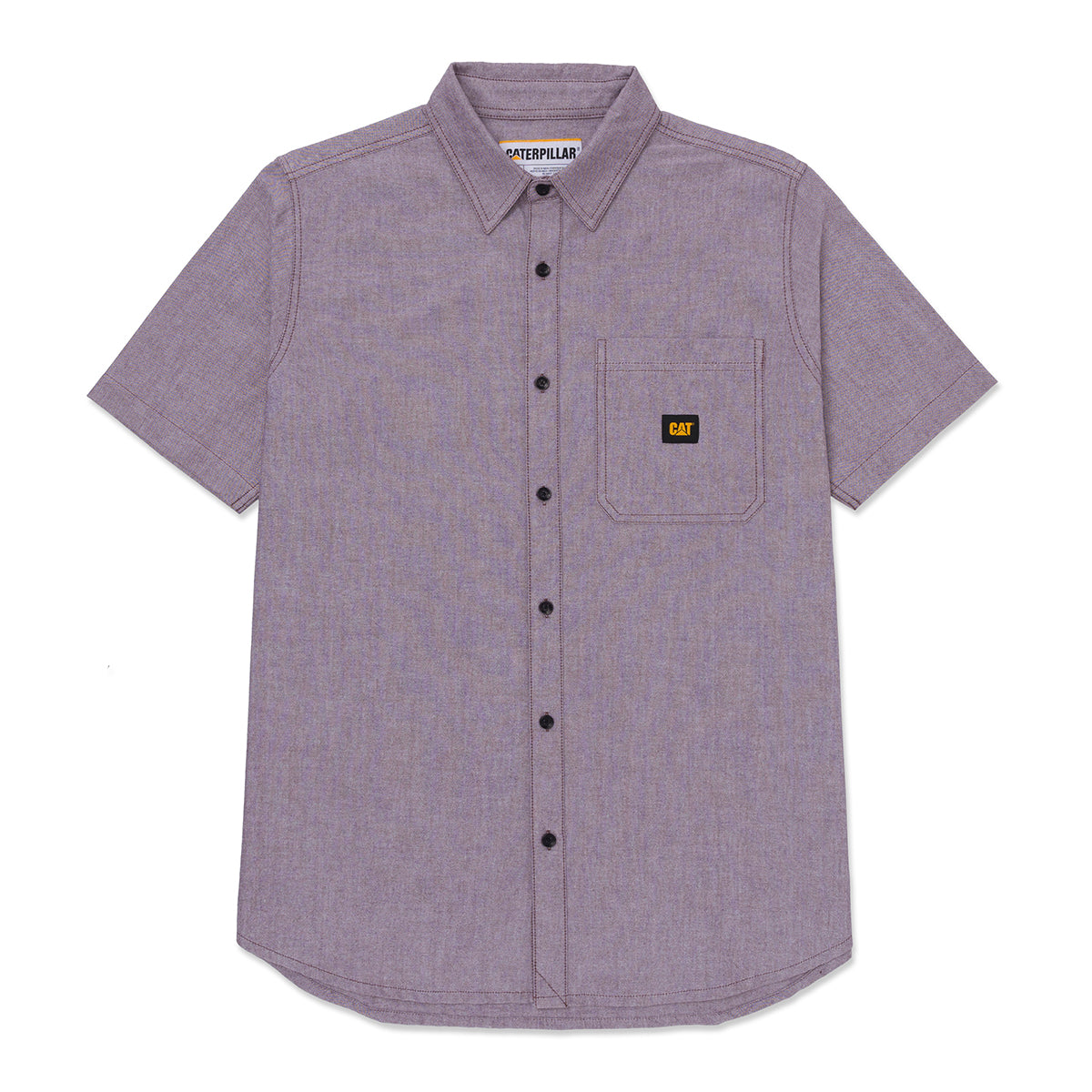 Camisa Oxford Relaxed para hombre color morado
