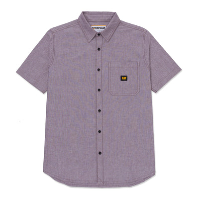 Camisa Oxford Relaxed para hombre color morado