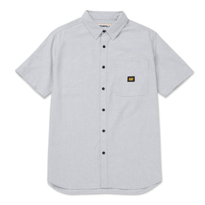 Camisa Oxford Relaxed para hombre color gris