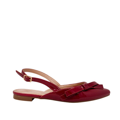 Ballerinas slingback Solei color rojo