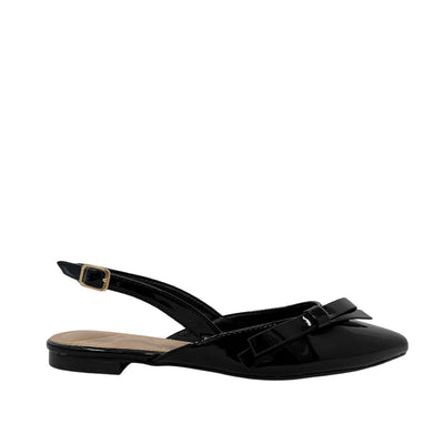 Ballerinas slingback Solei color negro