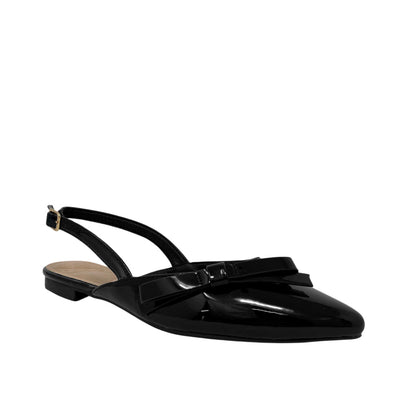 Ballerinas slingback Solei color negro