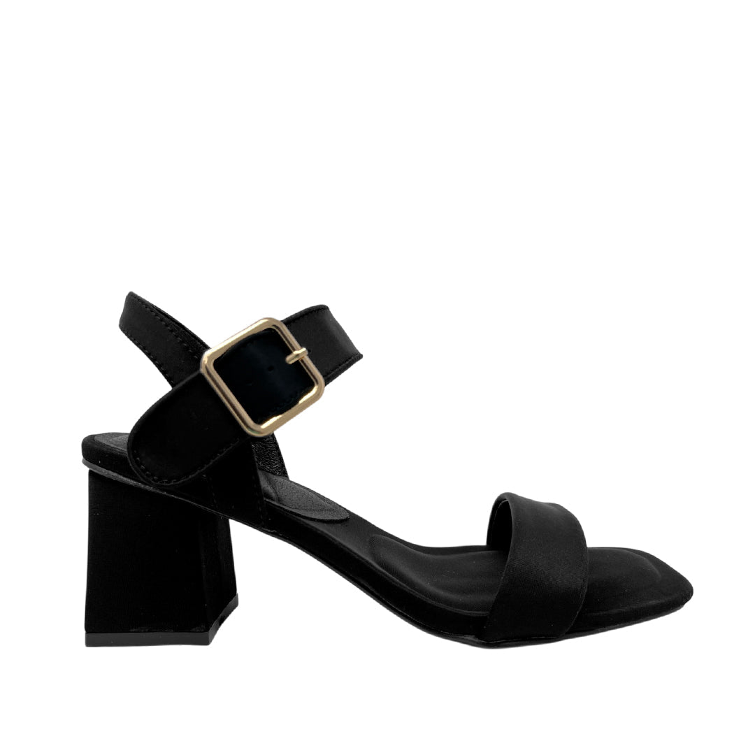 Sandalias de tacón Valerie color negro