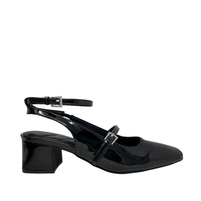 Tacones slingback Zelina para mujer color negro