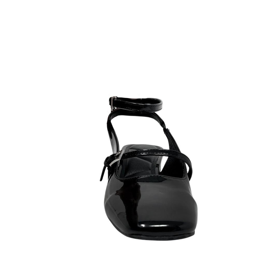 Tacones slingback Zelina para mujer color negro