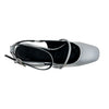 Tacones slingback Zelina para mujer color plateado