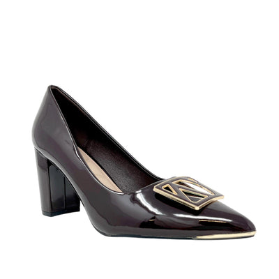 Tacones Willamina color café